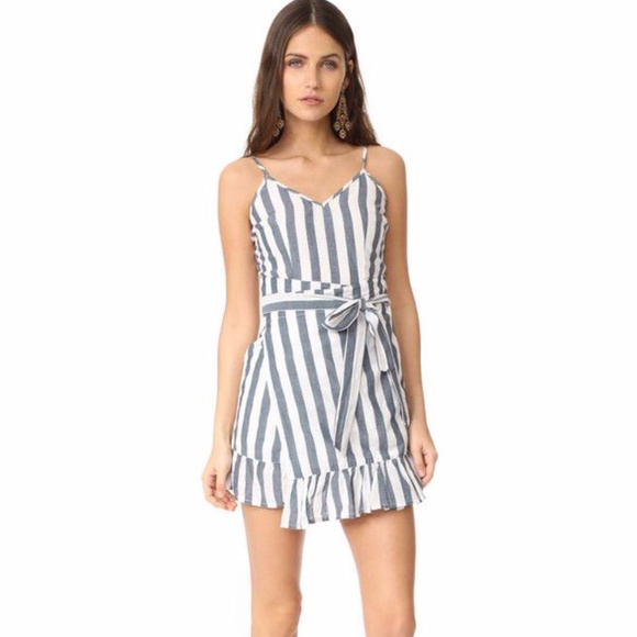 Urban Outfitters Dresses & Skirts - Urban Outfitters Striped Wrap Dress, size 6